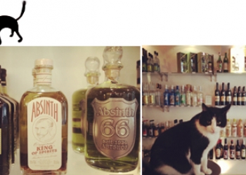 La Chat Fou, boutique d'absinthe à Lyon 